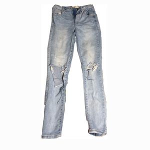 light garage skinny jeans